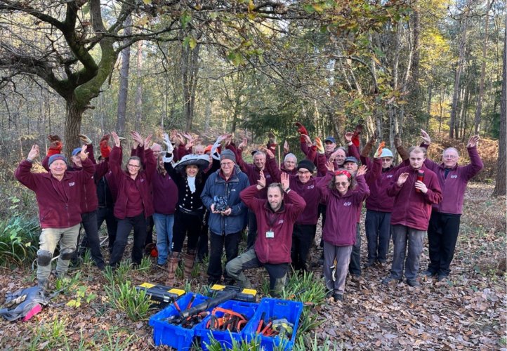 Countryside Management Volunteers Awarded High Sheriff Making a Difference Award