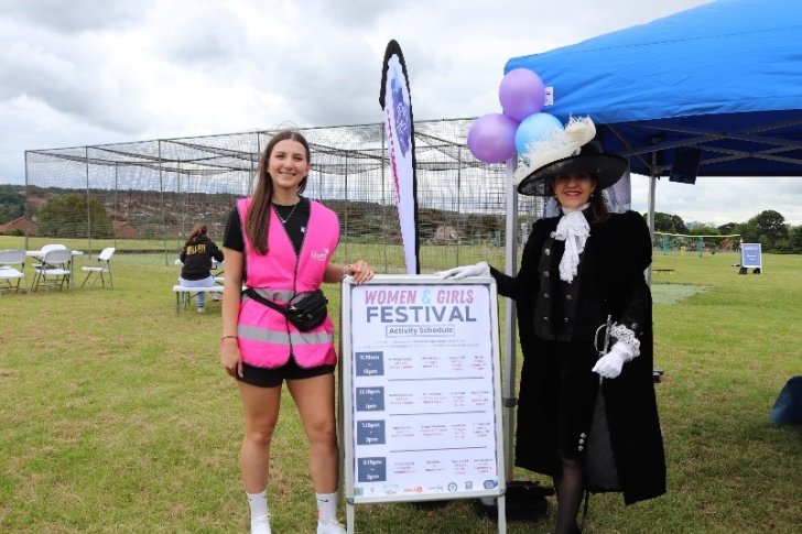 Partnership hosts Women and Girls Festival in Bennetts End, Dacorum