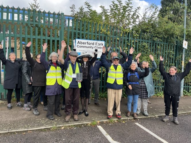 Cowley Hill Health Walk Team Recognised by High Sheriff for Community Impact