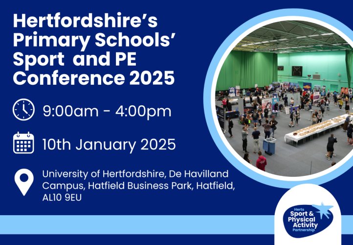 Hertfordshire's Primary Schools' Sport and PE Conference 2025