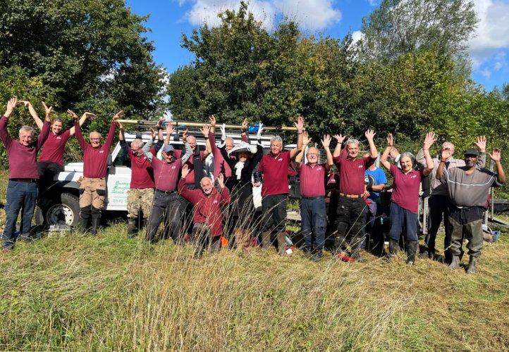 Countryside Management Volunteers awarded High Sheriff Making a Difference Award