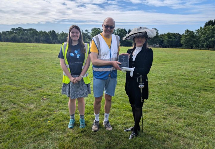 High Sheriff of Hertfordshire Celebrates parkrun Champion Richard Blunt